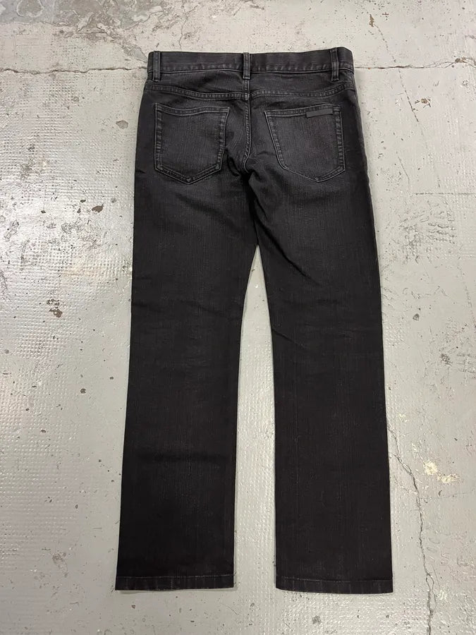 2000s Prada Black Slim Denim Jeans IJvFLyu 7