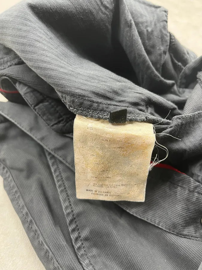 AW2006 Prada Black Straight Chino Pants hFKfHUL 12