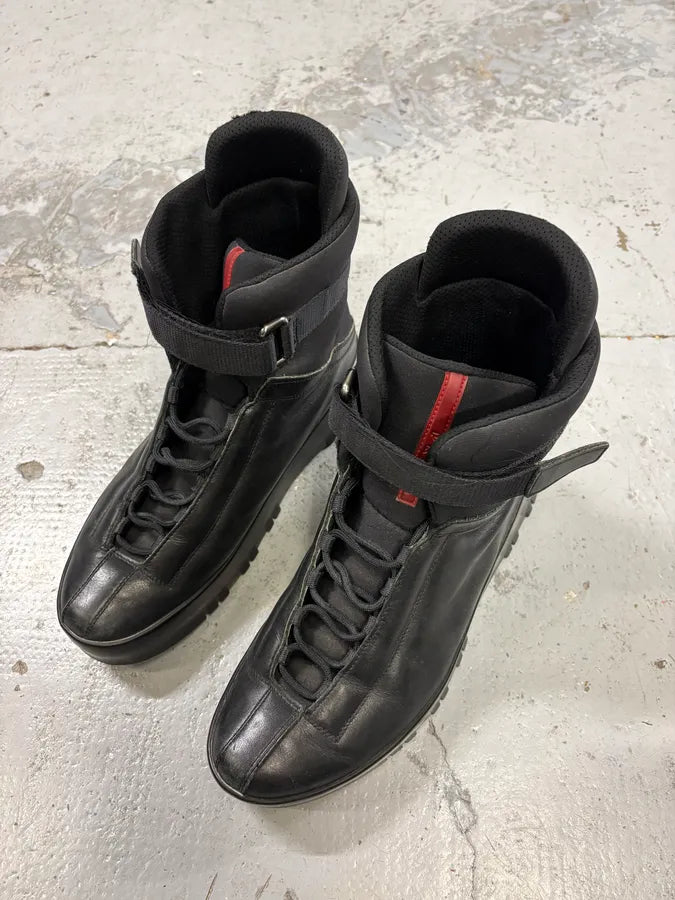 靴 00s archive PRADA leather boots shoes PRADA SPORT 90s Archive 靴 00s archive PRADA leather boots shoes PRADA SPORT 90s Archive