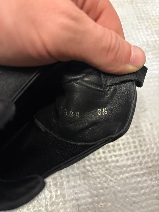 2000s Prada Black Suede Leather Chelsea Boots (42eu/us8.5) CZPAcpE 8