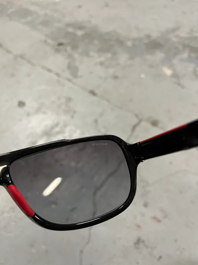 2000s Prada Black Sunglasses YhkEaNX 7