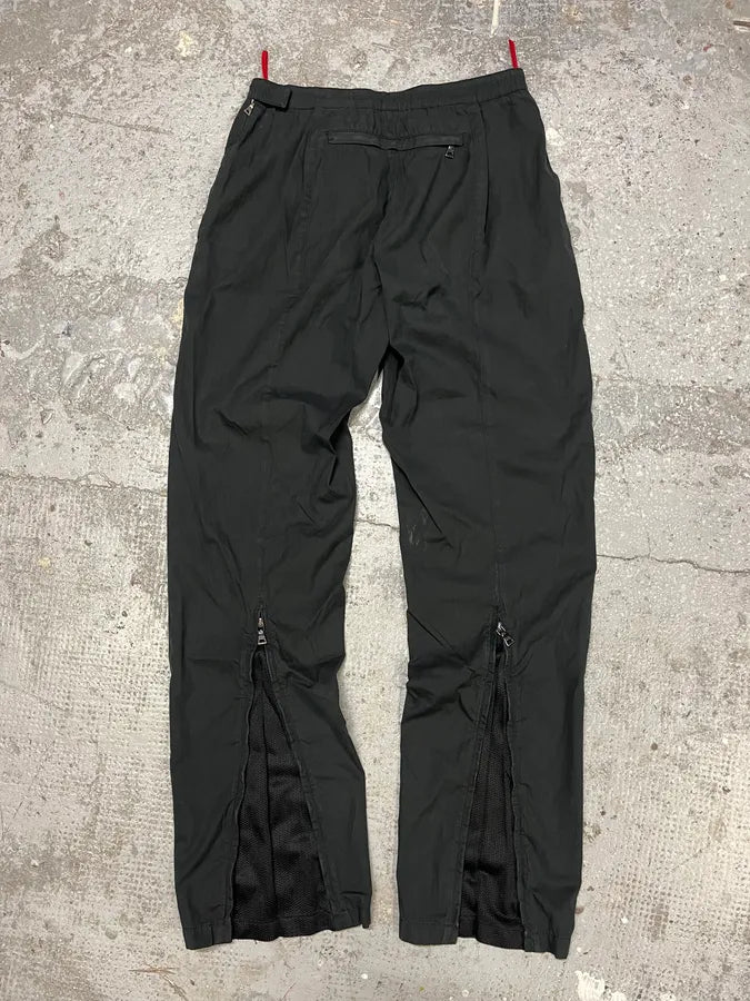 2000s Prada Black Tactical Linea Rossa Sport Pants (S/M) vHutyZA 6