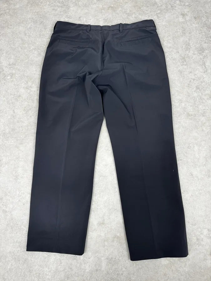 AW2008 Prada Navy Tailored Pants siuZAZS 4
