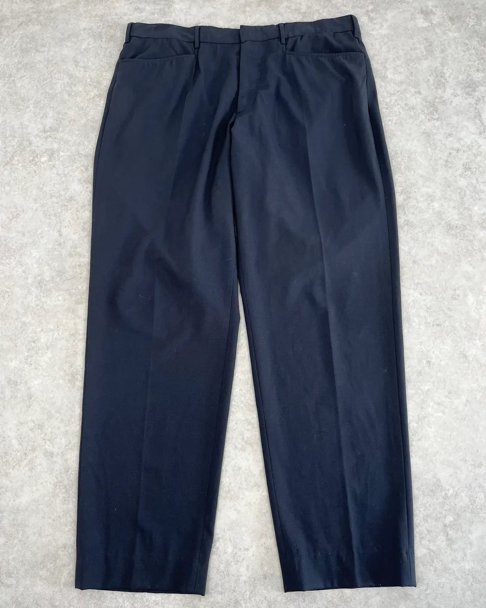 2000s Prada Black Tailored Pants vcMPlQd 0