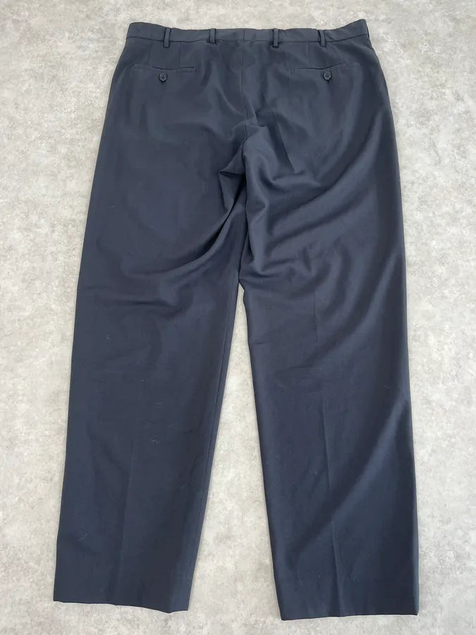 2000s Prada Black Tailored Pants vcMPlQd 5