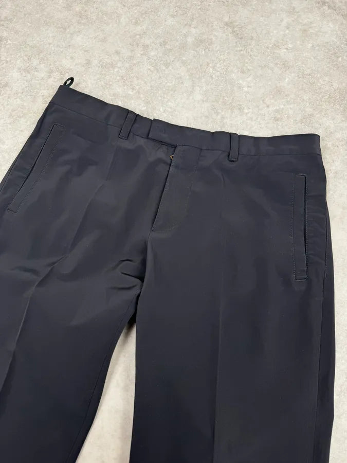 AW2008 Prada Navy Tailored Pants siuZAZS 5