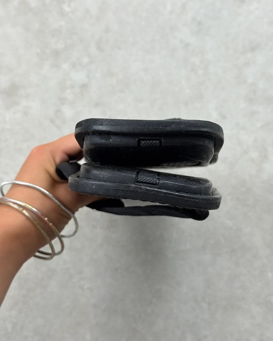 2000s Prada Black Thong Sandals ulhRLAS 7