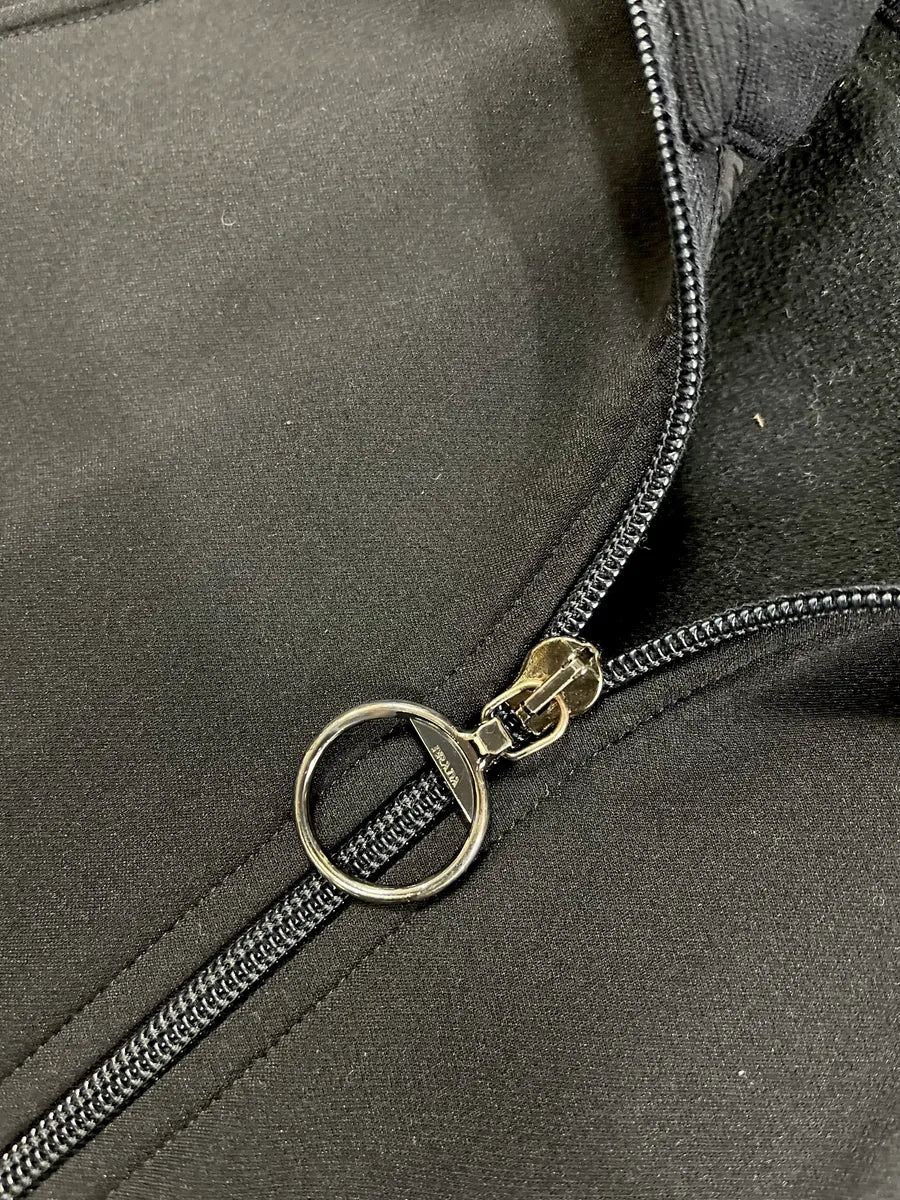 2000s Prada Black Tracksuit Jacket (M) 7