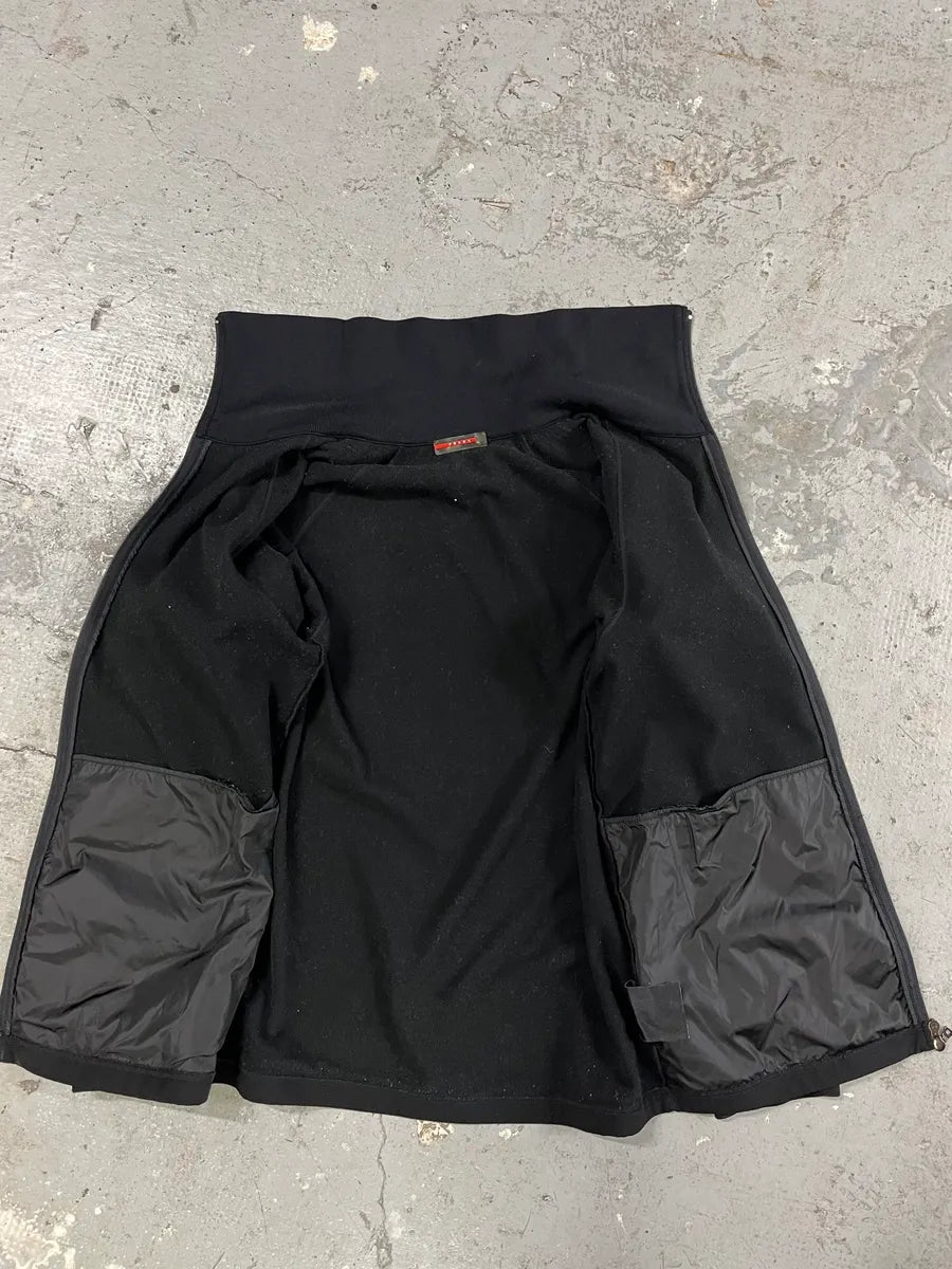 2000s Prada Black Tracksuit Jacket (M) 8