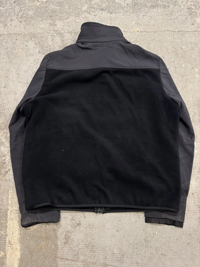 ジャケット・アウター 00s prada charcoal wool zip up jacket 2000s Prada Black Wool Fleece Jacket – Dolce Vita Hub