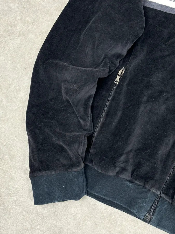 AW2008 Prada Black Zip-up Sweater & Pants Tracksuit lsGBMrc 13