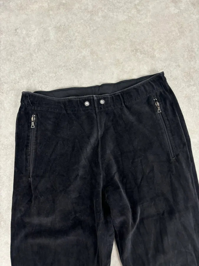 AW2008 Prada Black Zip-up Sweater & Pants Tracksuit lsGBMrc 18