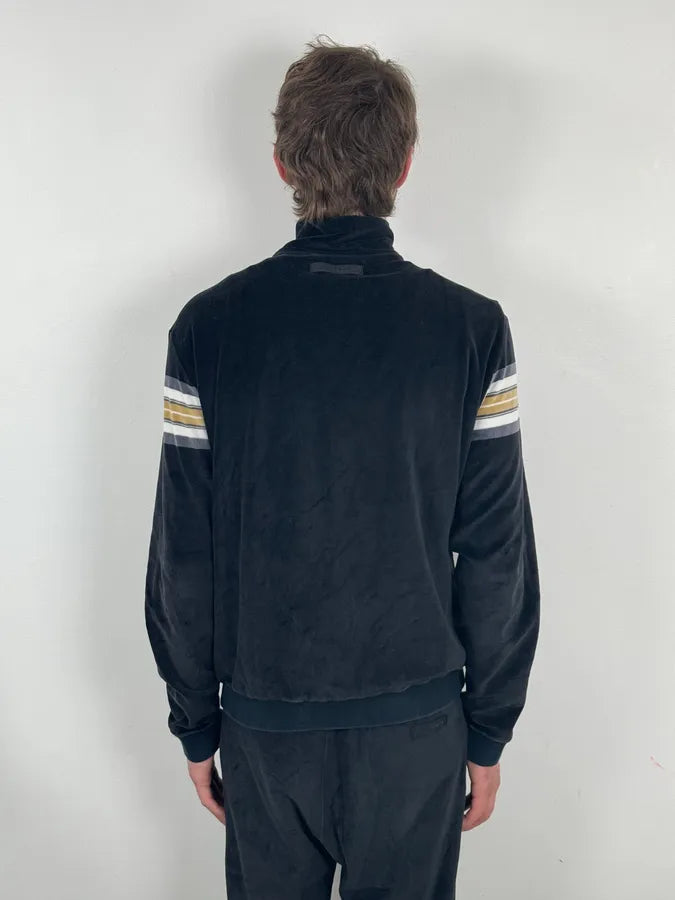 AW2008 Prada Black Zip-up Sweater & Pants Tracksuit lsGBMrc 2