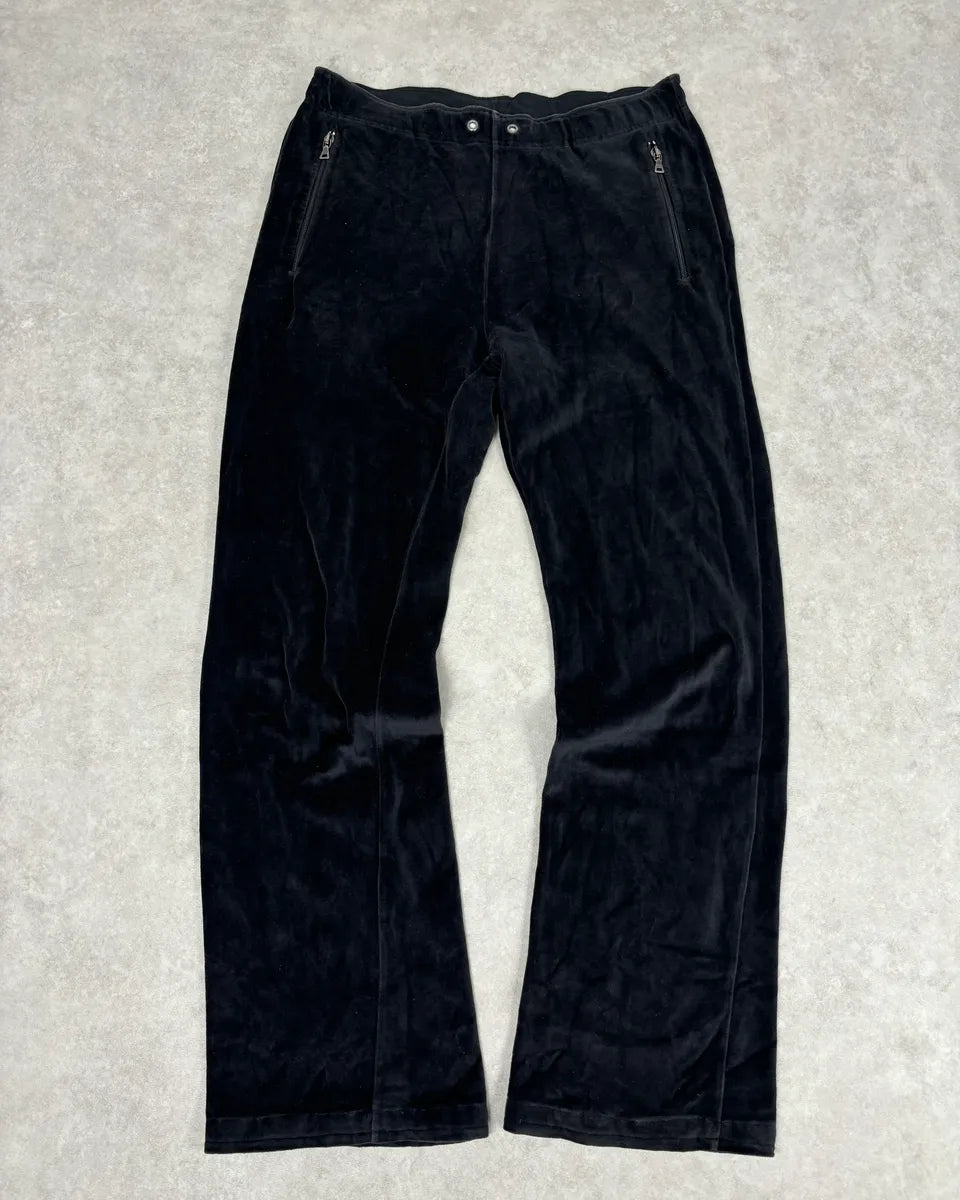 AW2008 Prada Black Zip-up Sweater & Pants Tracksuit lsGBMrc 17