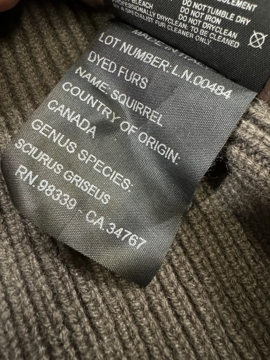 2000s Prada Blazer Dyed Fur & Brown Wool Front Jacket obmpvaZ 9