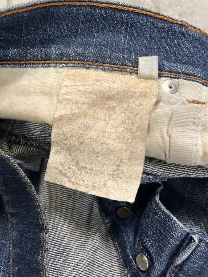 2000s Prada Blue Faded Denim Jeans dqeTniN 10