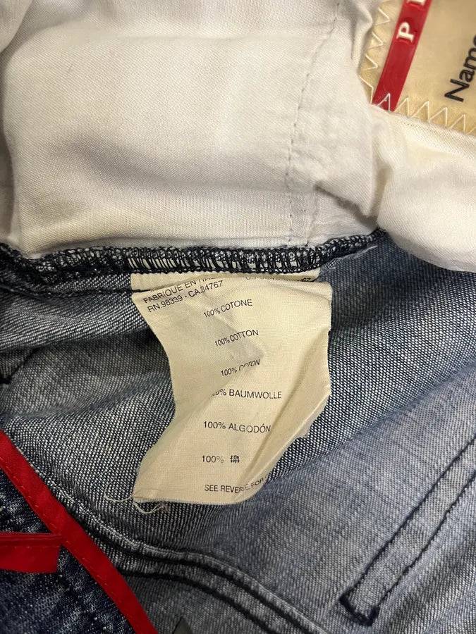 2000s Prada Blue Faded Denim Jeans (M) PStTtPo 11