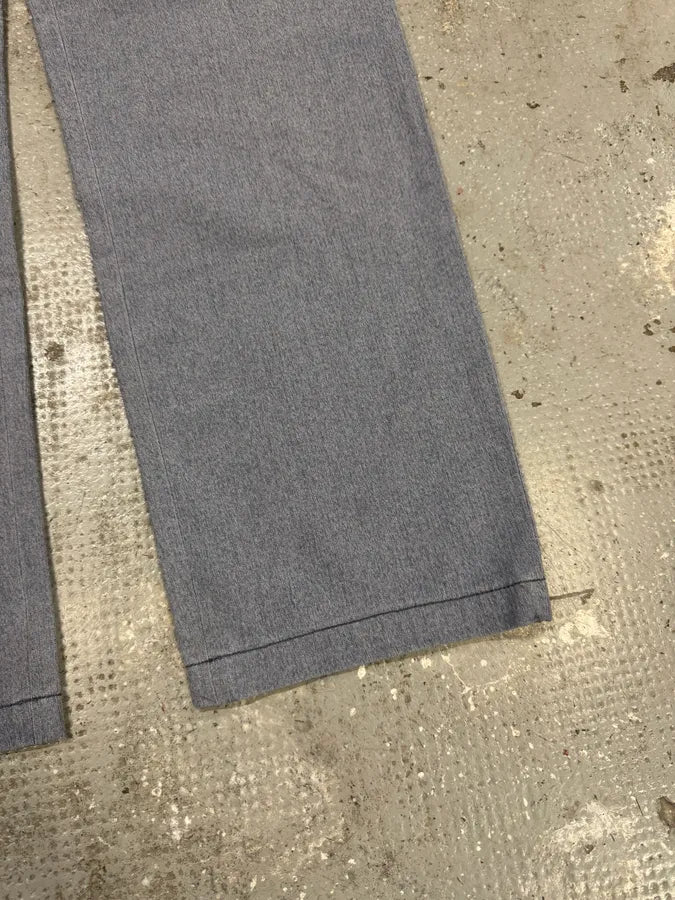 2000s Prada Blue Grey Minimalist Straight Pants (M/L) gchodJD 12