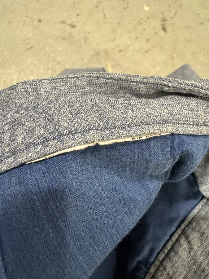 2000s Prada Blue Grey Minimalist Straight Pants (M/L) gchodJD 8