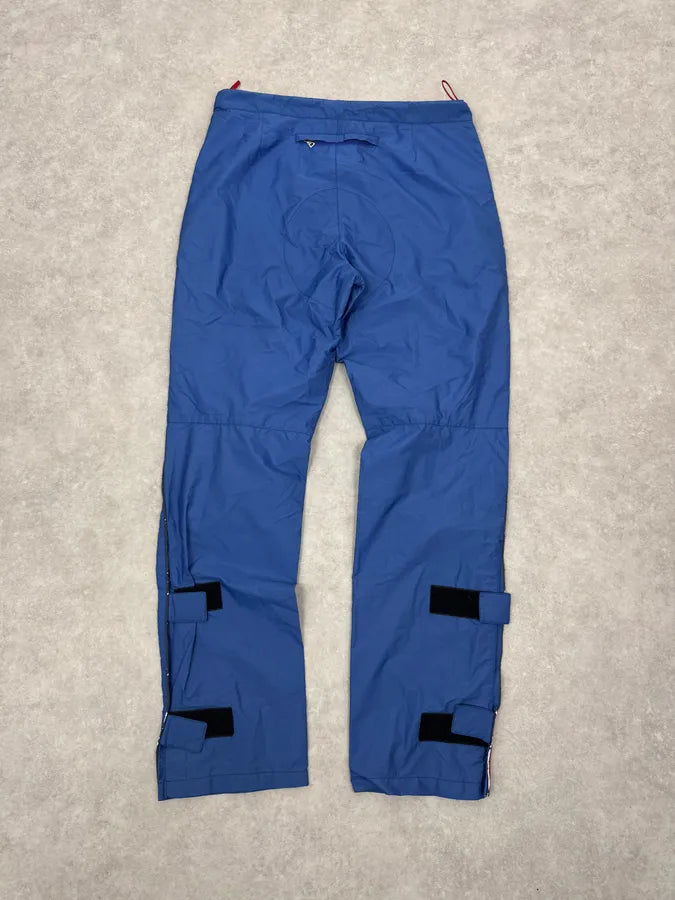 2000s Prada Blue Linea Rossa Ski Pants nOJnvTu 4