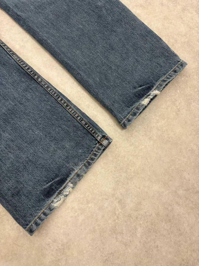 2000s Prada Blue Regular Denim Jeans bigeRHU 8