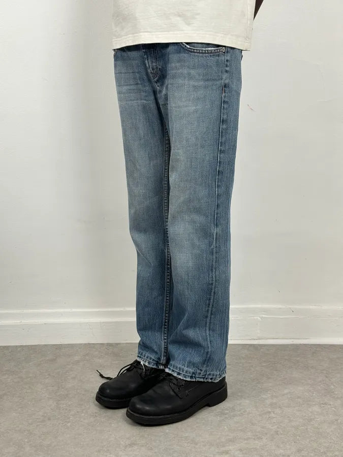 2000s Prada Blue Regular Faded Denim Jeans mFmadXS 1