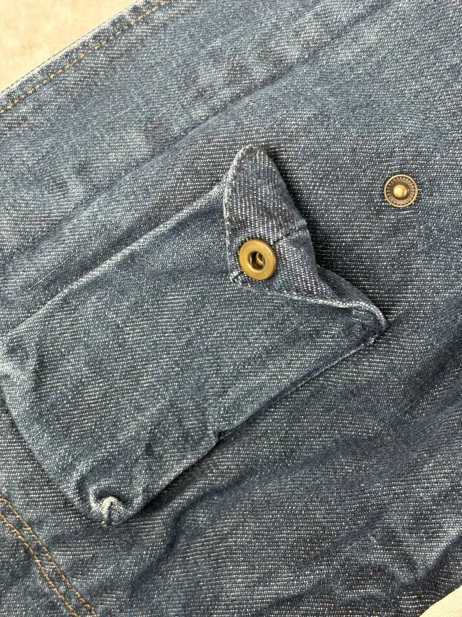 2000s Prada Blue Rock Denim Jacket oogJdmk 8