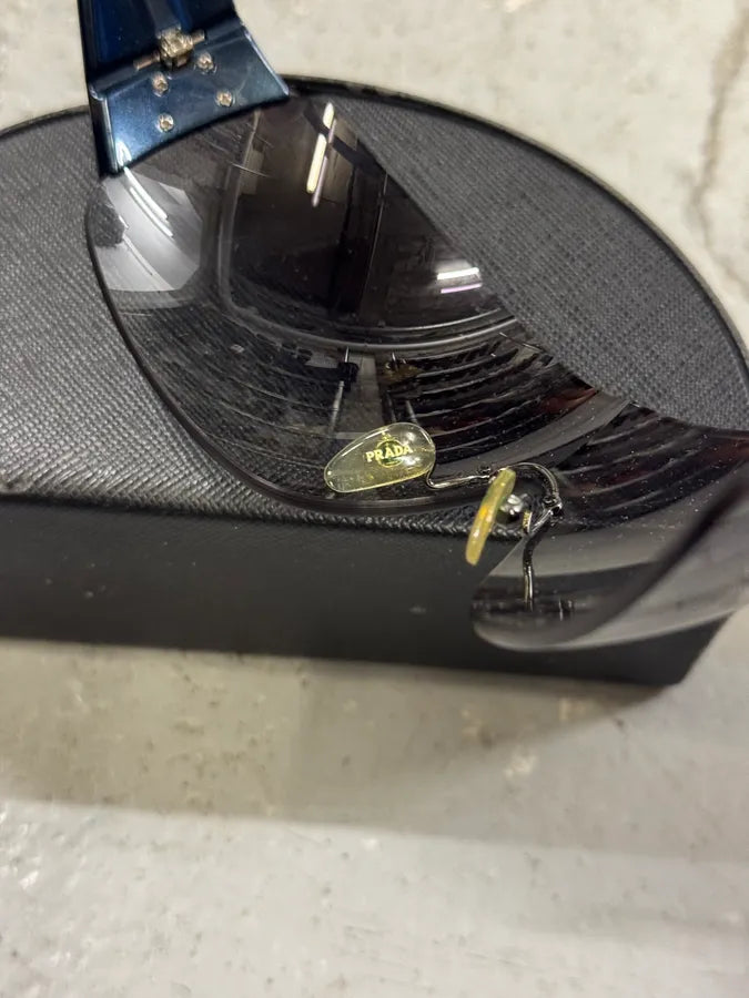 2000s Prada Blue Studded Sunglasses myoDhJk 8