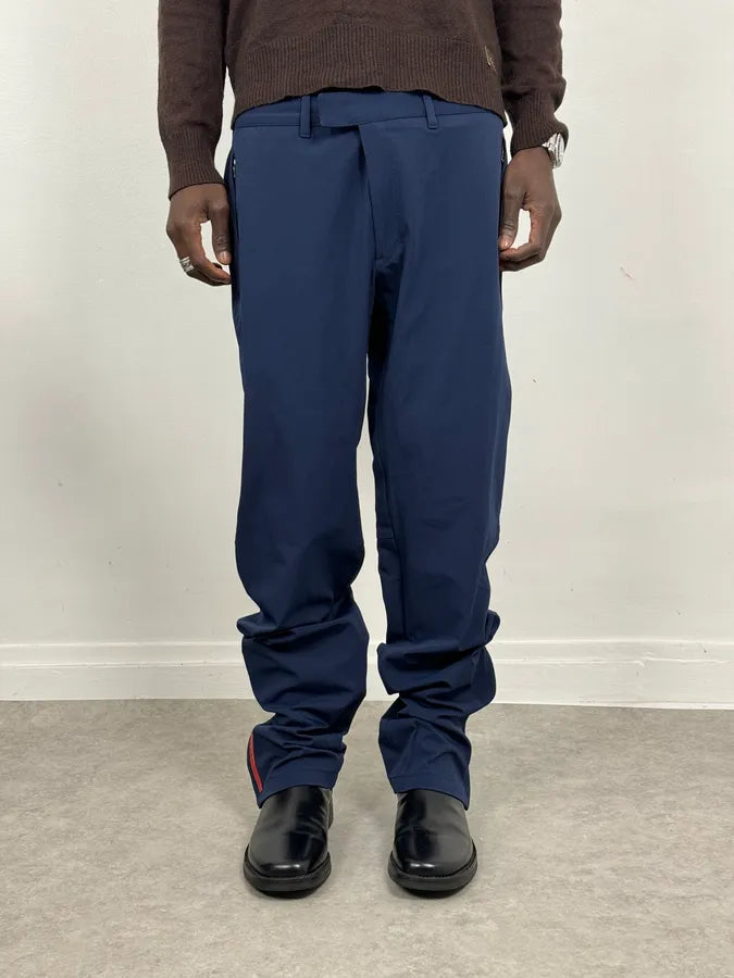 2000s Prada Blue Technical Nylon Pants rGvQfFp 1
