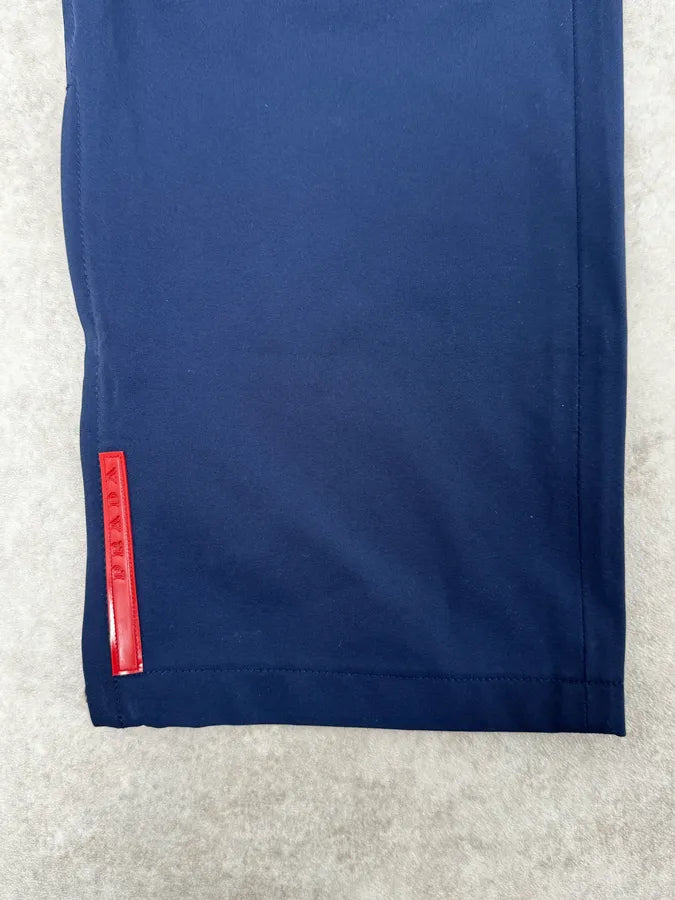2000s Prada Blue Technical Nylon Pants rGvQfFp 7