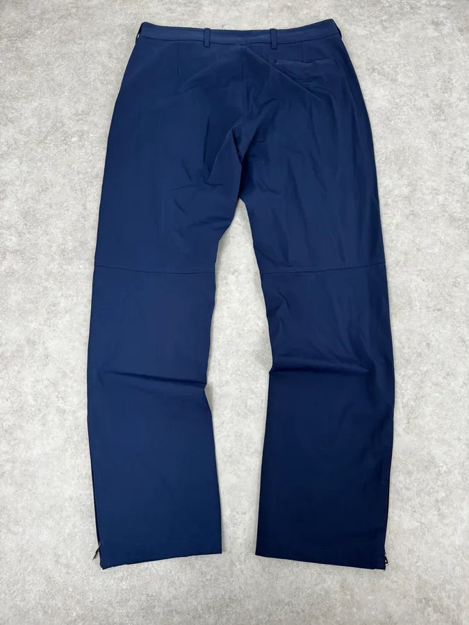 2000s Prada Blue Technical Nylon Pants rGvQfFp 4