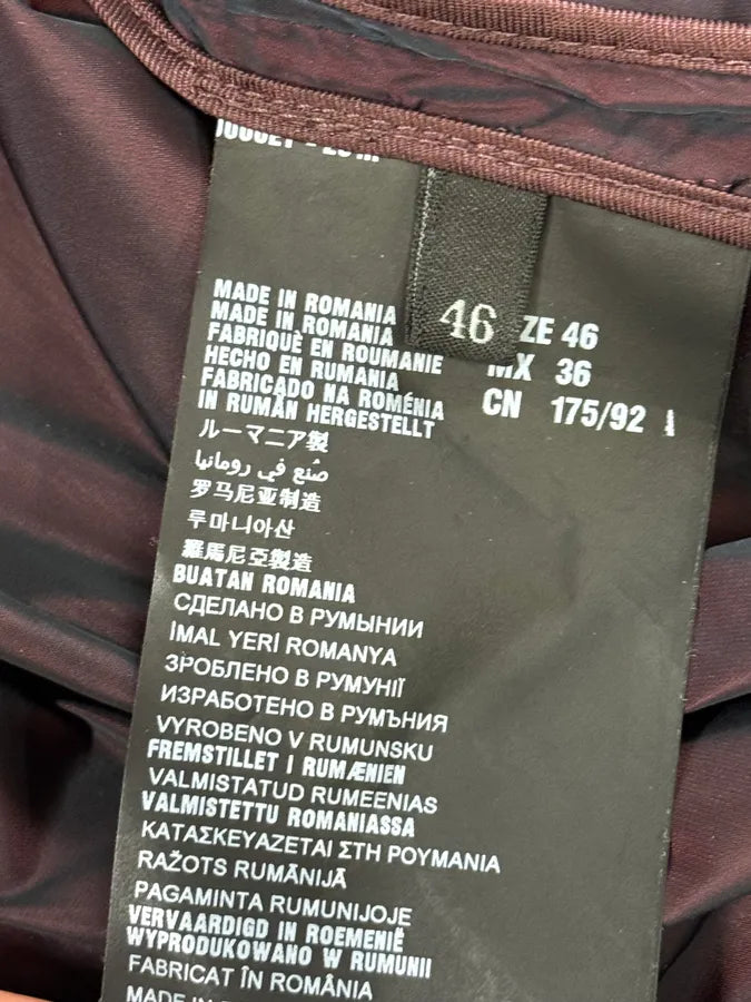 2010s Prada Bordeaux Nylon Bomber Jacket haurKVn 11