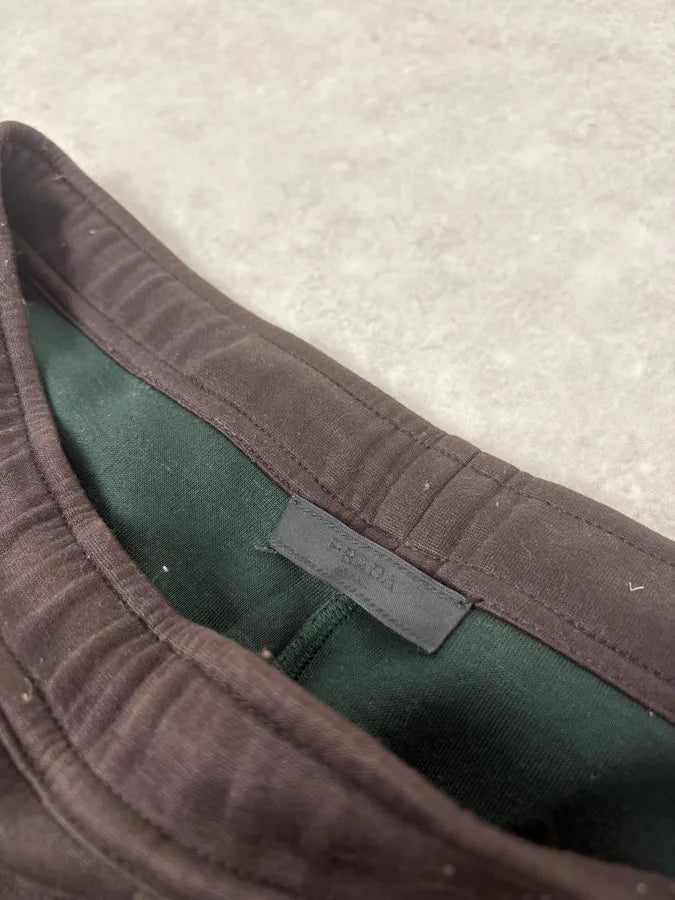 2000s Prada Brown Cozy Tailored Pants vgerLyD 4