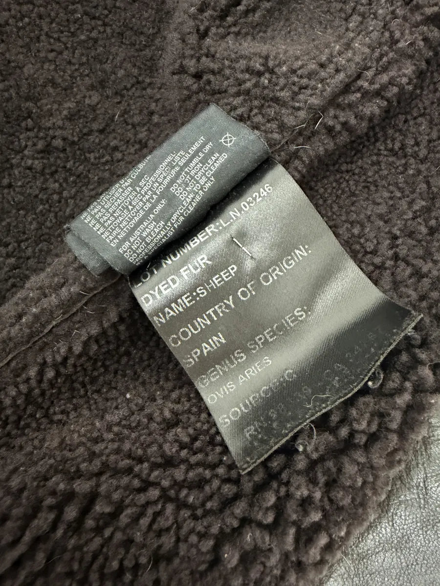 2000s Prada Brown Eroded Hooded Leather Jacket LyobzyS 5