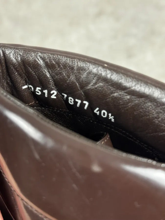 2000s Prada Brown Leather Boots SKUbgYF 5