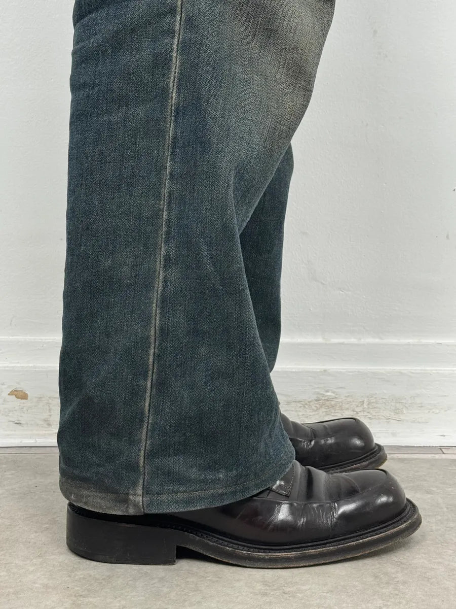 2000s Prada Brown Leather Classy Boots WXLfXpE 2