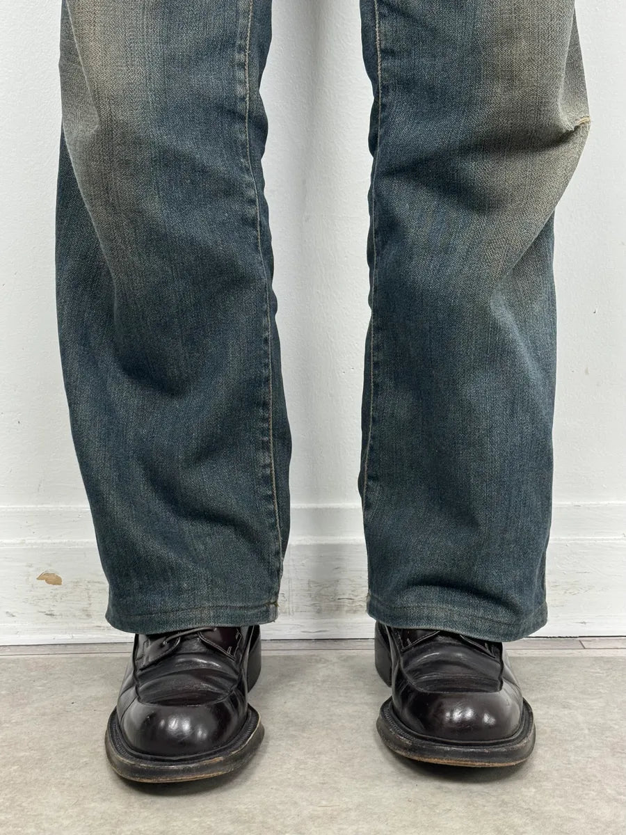 2000s Prada Brown Leather Classy Boots WXLfXpE 1