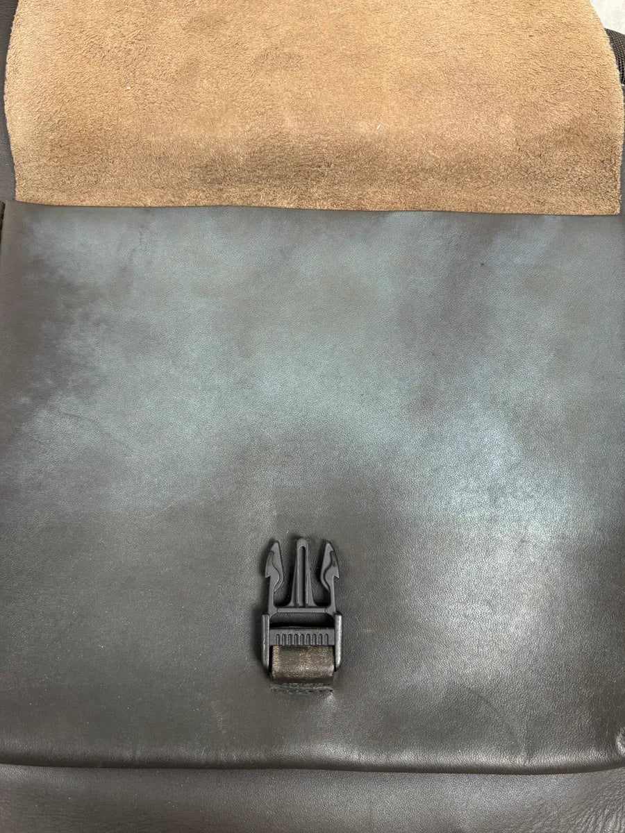 2000s Prada Brown Classy Leather Shoulder Bag CuNBfvR 9