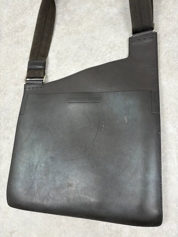 2000s Prada Brown Classy Leather Shoulder Bag CuNBfvR 7