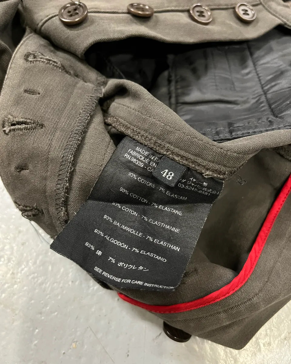 2000s Prada Brown Linea Rossa Cozy Pants xaEheDS 10