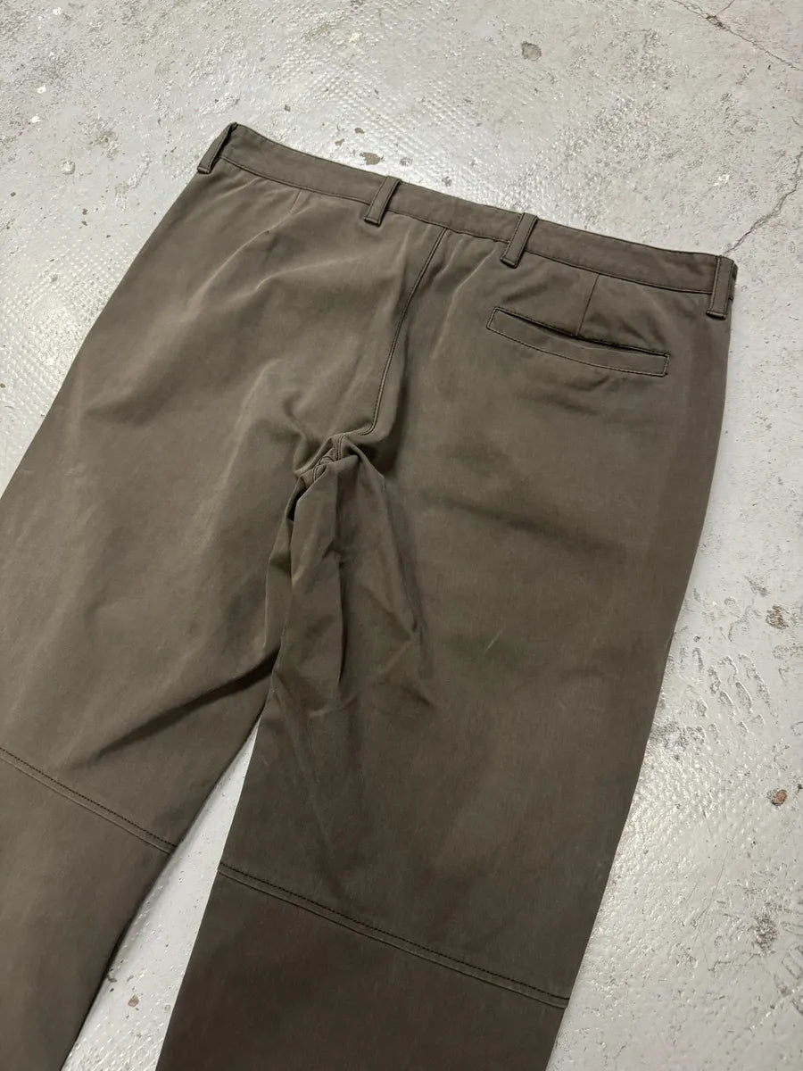 2000s Prada Brown Linea Rossa Pants cqrrivq 12