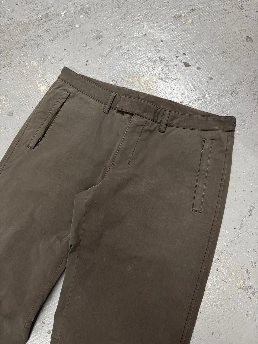2000s Prada Brown Linea Rossa Pants cqrrivq 7