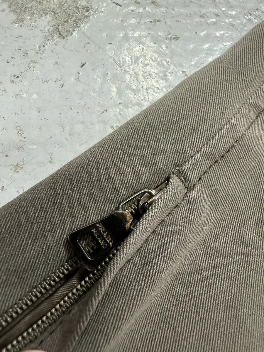 2000s Prada Brown Linea Rossa Pants cqrrivq 9
