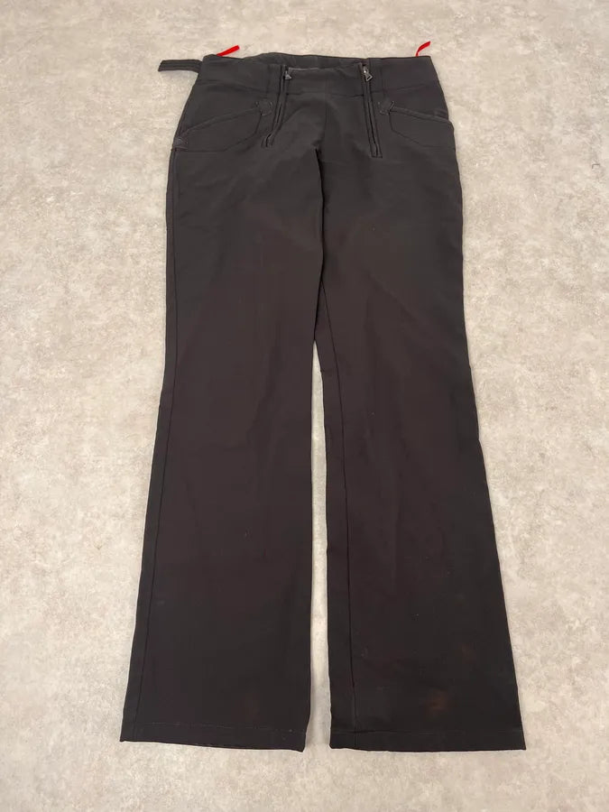 2000s Prada Brown Multi Zip Tactical Pants SHmzzIo 0