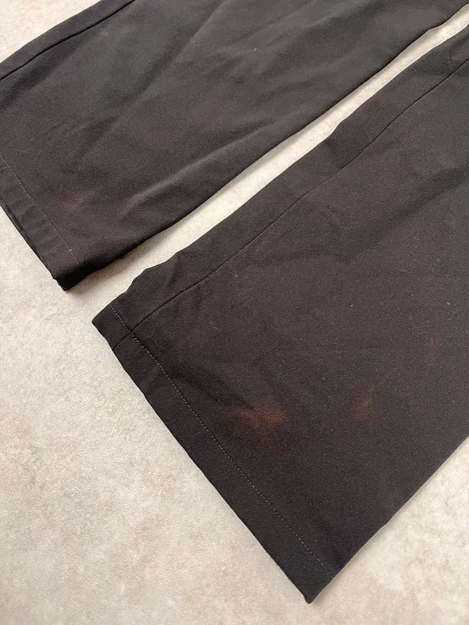 2000s Prada Brown Multi Zip Tactical Pants SHmzzIo 6