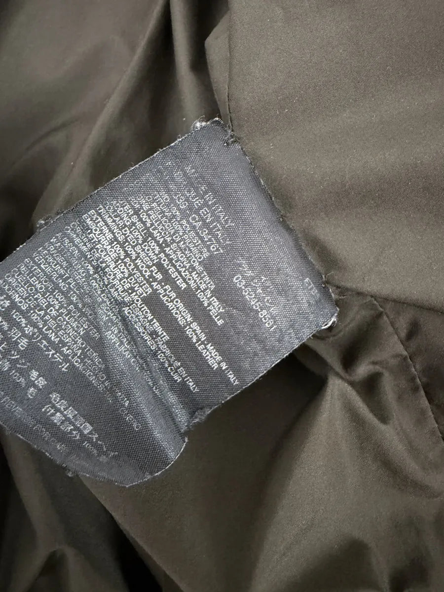 2000s Prada Brown Puffer Fur Collar Jacket NBxkcCV 8