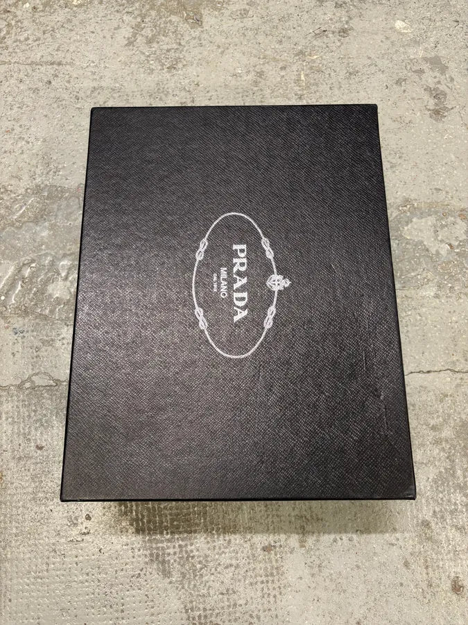 2000s Prada Brown Suede Leather Ankle Boots UykXNSu 1