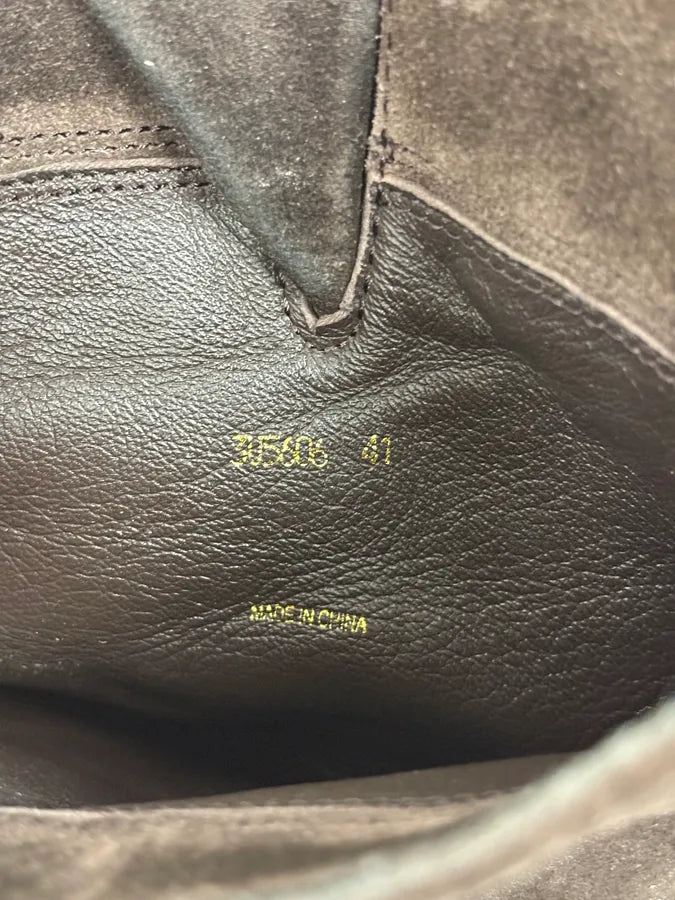 2000s Prada Brown Suede Leather Ankle Boots aiOiVGT 11