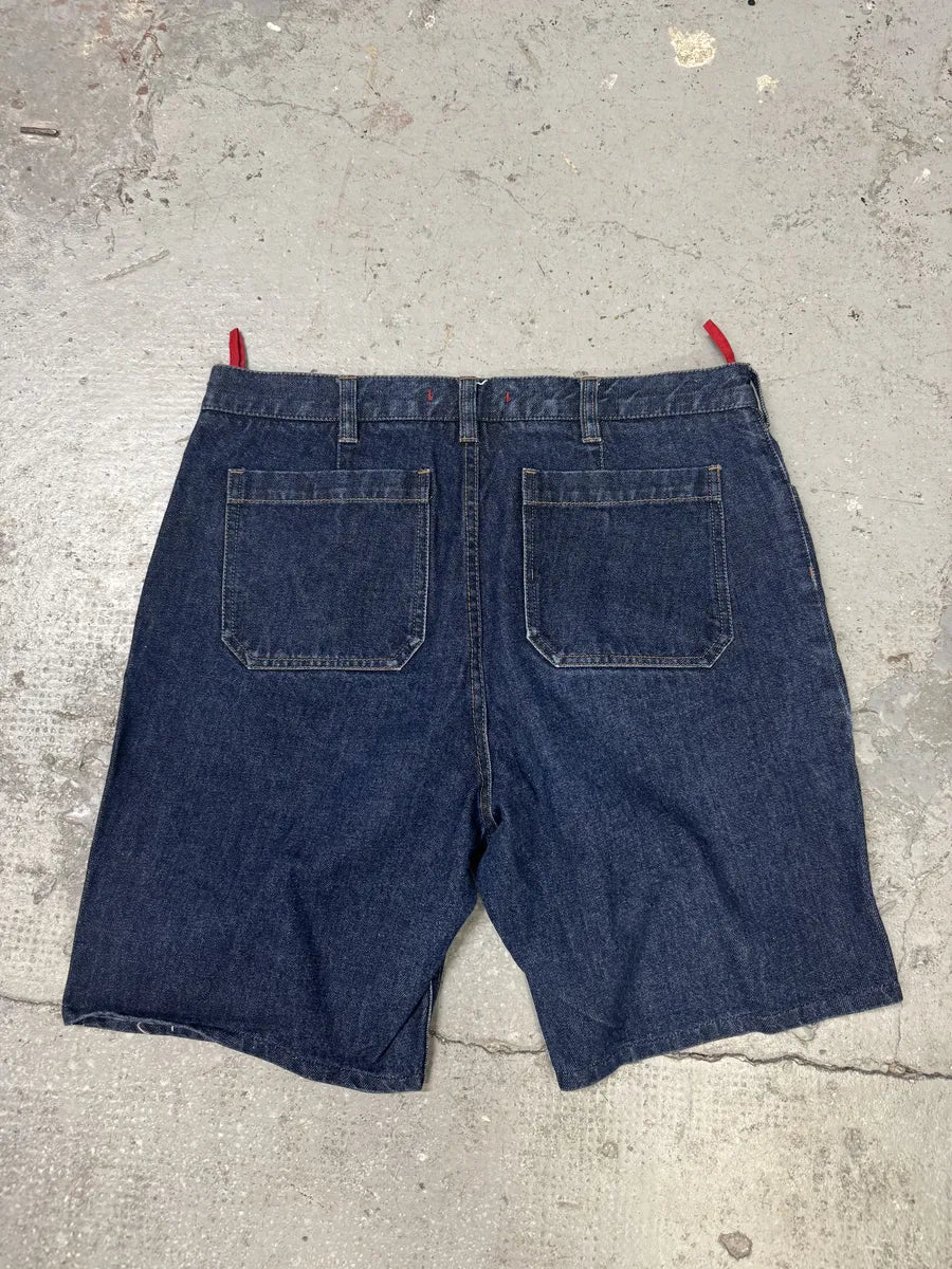 2000s Prada Brut Denim Shorts (S) 1