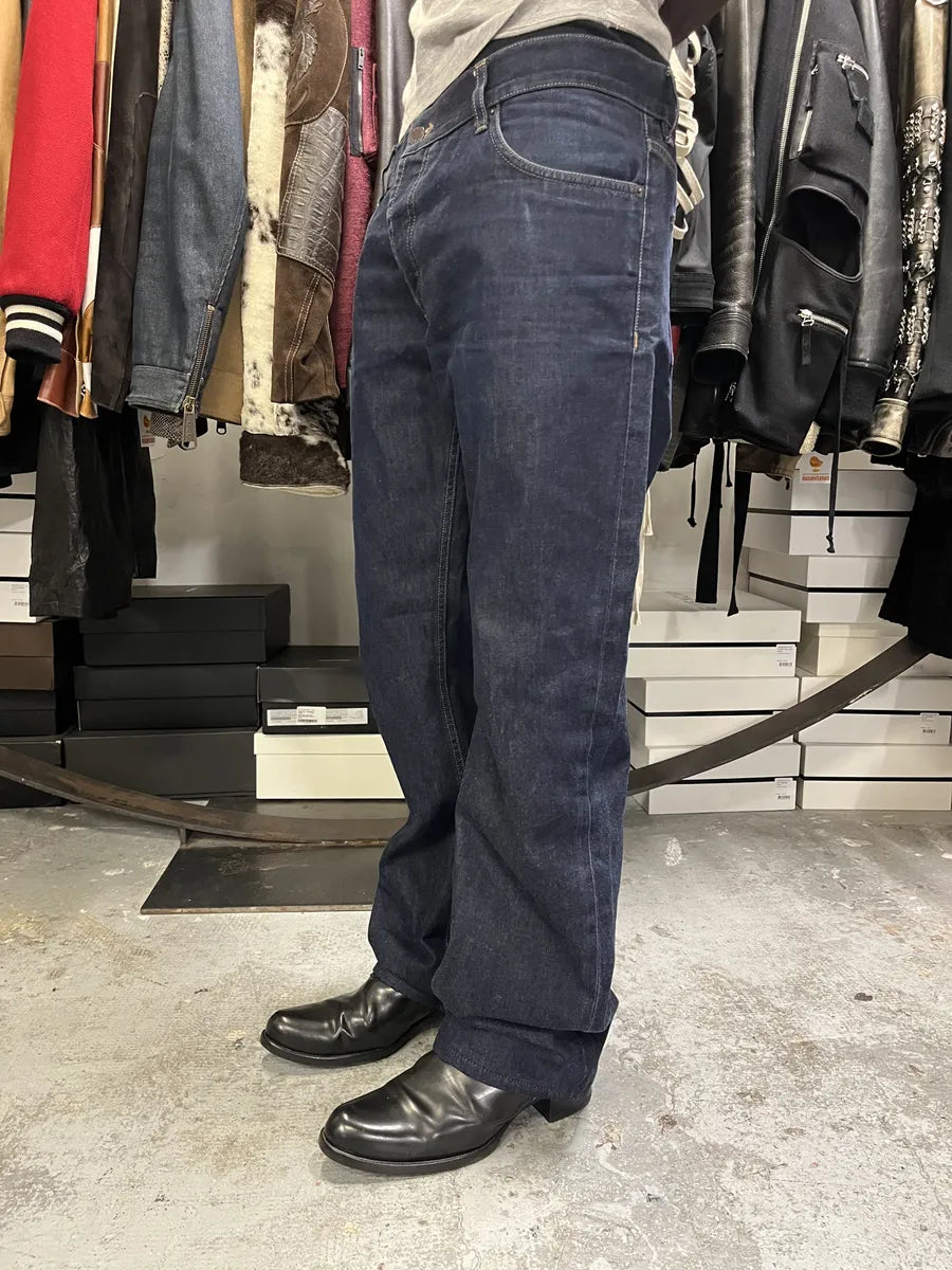 2000s Prada Brut Navy Denim Jeans GAOnYxY 3